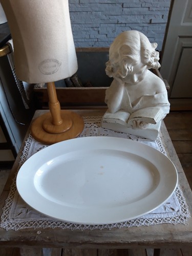 Grand plat ovale ancien digoin - grand,