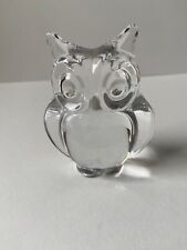 DAUM CHOUETTE HIBOU SIGNE TRES BON ETAT