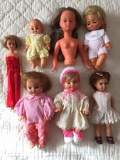 Lot de 6 poupées Anciennes