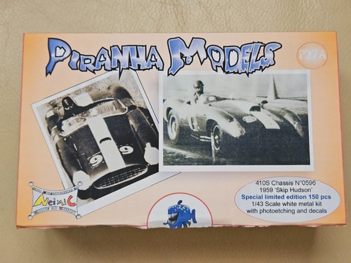 Kit white metal piranha - white,
