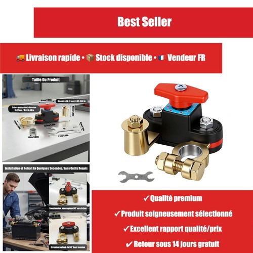 Coupe circuit batterie v - coupe-circuit,