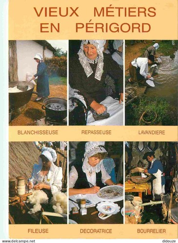 Carte postale metiers - -,