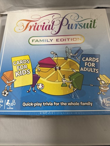 Trivial pursuit family edition - family,