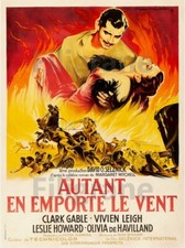 AUTANT en EMPORTE le VENT Rqmj-POSTER HQ 50x70cm d'une AFFICHE VINTAGE