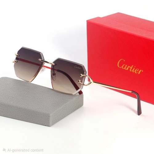 Cartier hexegon brown gradient - hexegon,