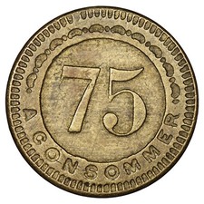 France jeton de jeu 75