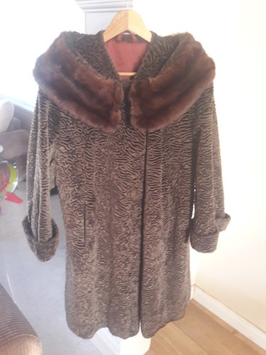 Manteau fausse fourrure taille - manteau,