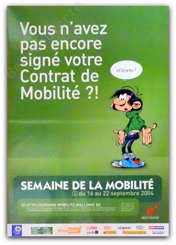 Affiche franquin gaston - franquin,