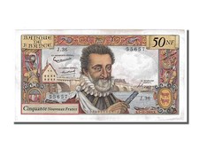 Billet, France, 50 Nouveaux Francs, 50 NF 1959-1961 ''Henri IV'', 1959