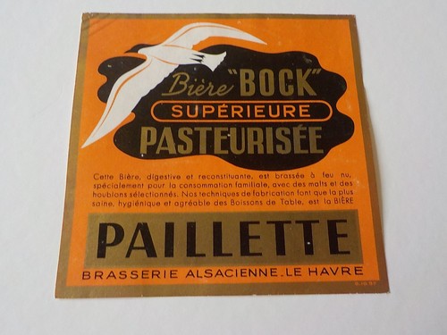 Etiquette biere brasserie l - biere,