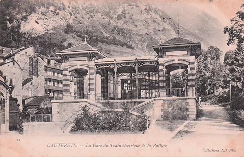 Cauterets gare du - cauterets, train