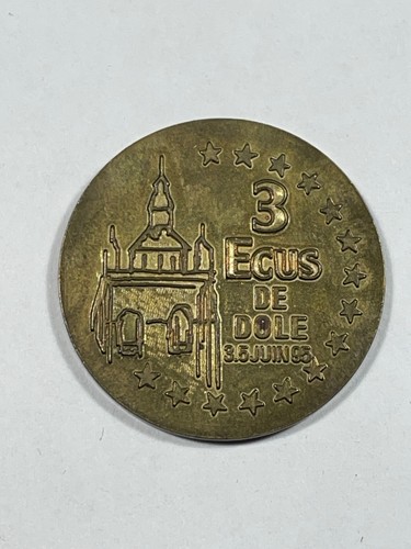 Médaille ecus ville dole - ecus,