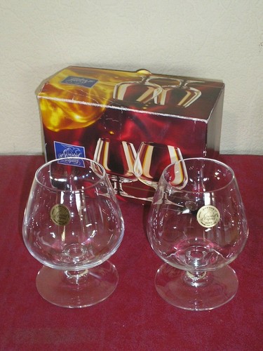 Coffret verres a - de, cognac