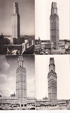 Lot de 4 cartes postales