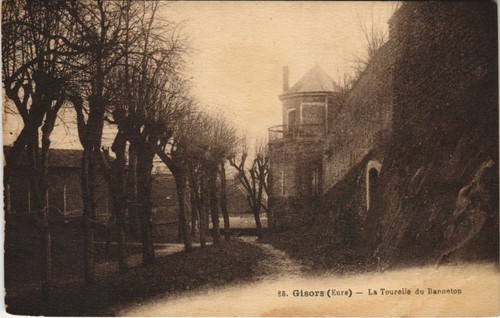 Cpa gisors tourelle du - cpa,