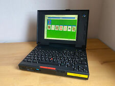 PC Portable Vintage Retro Gaming 1994 IBM ThinkPad 340 CSE IBM 486 + Chargeur