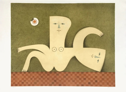 Samy briss lithographie signé - samy,