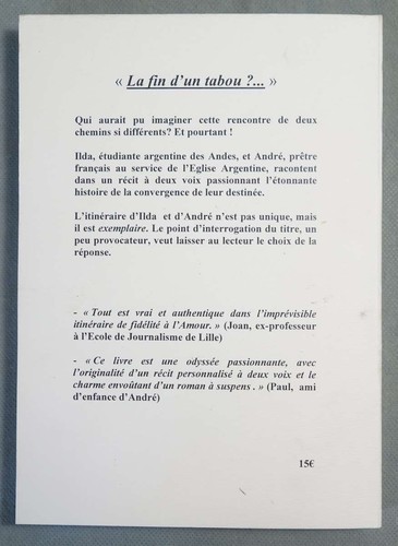 Fin tabou ilda et - fin,