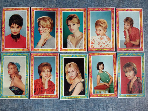 Lot carte postale carton - postale,