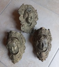 ENSEMBLE DE 3 RECEVEURS BRONZE PASSE-BOULES BILLARD