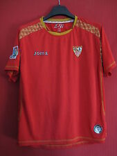 Maillot Seville JOMA année 2008 Exterieur Sevilla Rouge BE jersey - 14 Ans