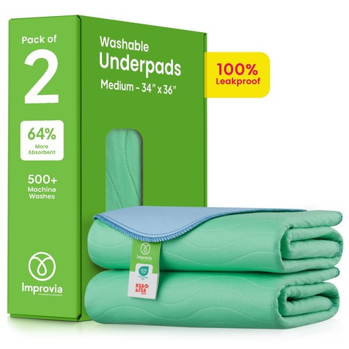 Reusable underpads washable - reusable,