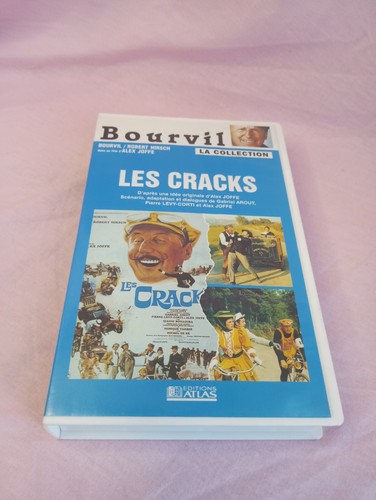 Vhs bourvil les cracks - vhs,