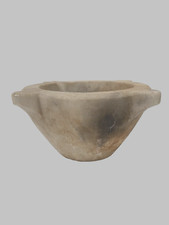 mortier en marbre massif