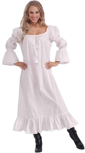 Chemise médiévale blanche - chemise,