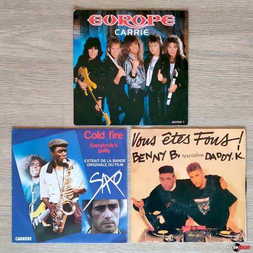 Lot vinyles 45t - 3,