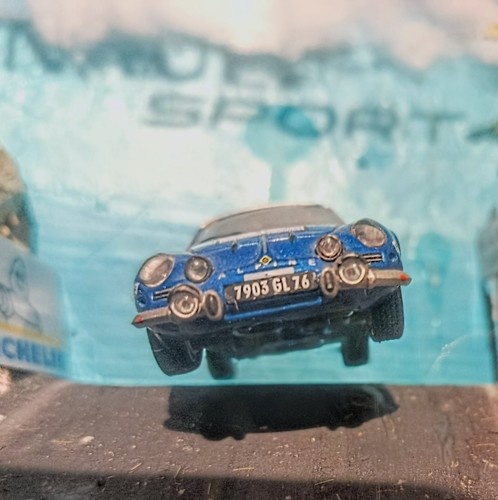 Diorama murale renault alpine - diorama,