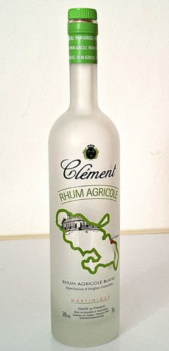 Bouteille vide rhum agricole - rhum,