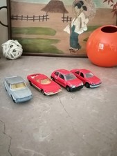 Lot De 4 Anciennes Voitures Miniatures MAJORETTE.