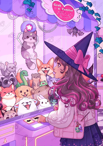 Magic arcades diamond art - magic, club