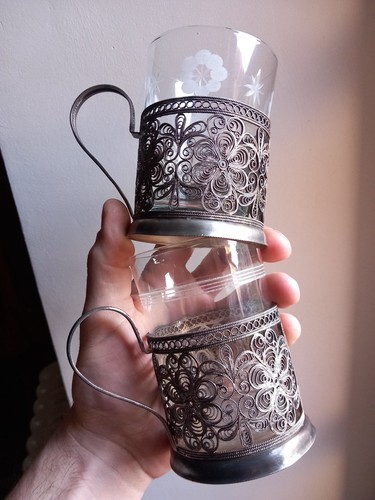 Paire porte gobelets tasse - porte,