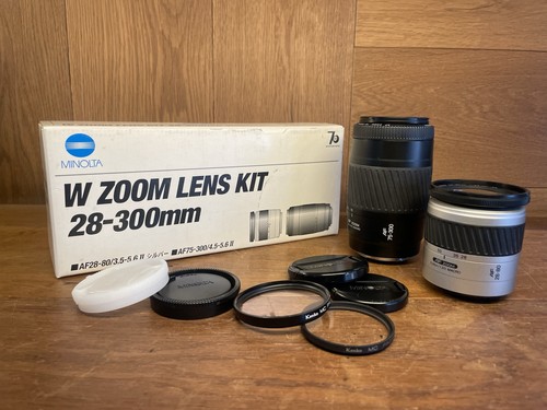 Kit objectifs minolta - w, af