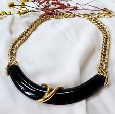 Collier Monet Métal Doré