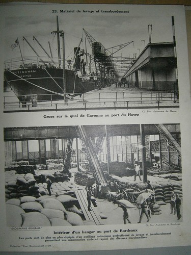Gravure france port - gravure, du