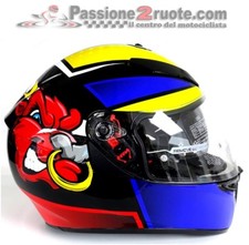 Casque Agv K3 Sv Angry Bull Ducati Hypermotard Streetfighter Panigale Monster