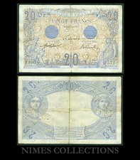 FRANCE 20 FRANCS BLEU du 31