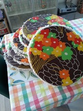 8 Galettes De Chaise Vintage