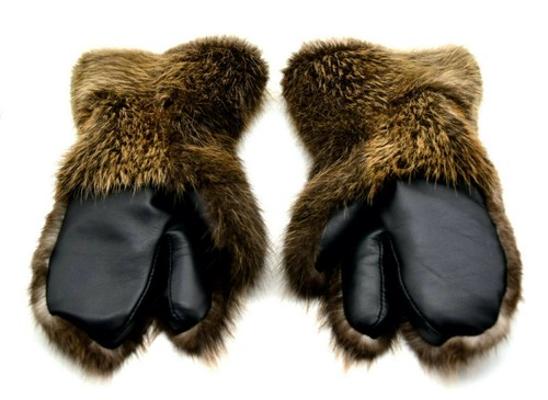 Mitaines hiver fourrure - d'hiver,