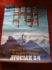 affiche cinema ancienne originale Avoriaz 1984