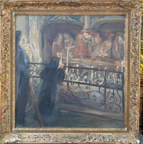 Tableau religieux alfred roll - tableau,