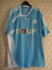Maillot Olympique Marseille neuf telecom 2006 Adidas signé OM dedicacé - XL