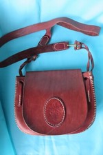 sac à main cuir artisanal vintage/A15