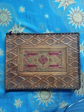 Album photos cuir relié avec