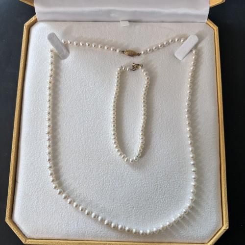 Collier perles culture - collier, de