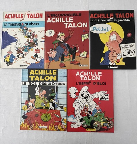 Achille talon lot 3eo - achille, bd