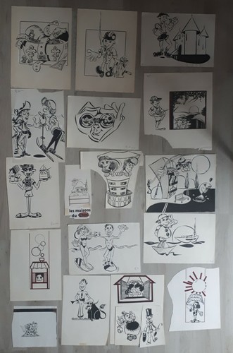 Belle serie dessins - de,